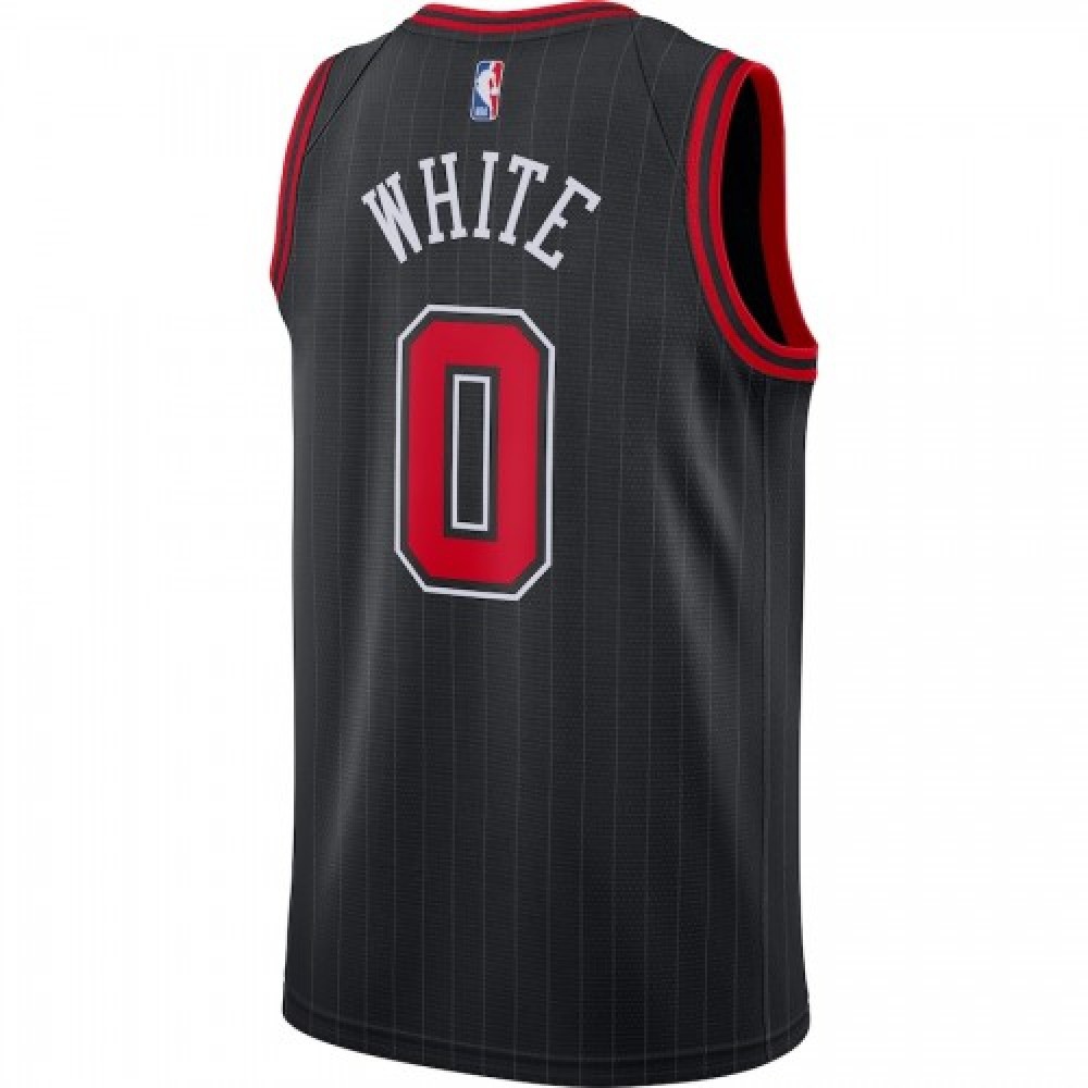 Men's Chicago Bulls Coby White #0 Jordan Brand Black 2020/21 Swingman Jersey - Statement Edition-Pro Kit Vault | Brand New 26/27 Sports Jerseys